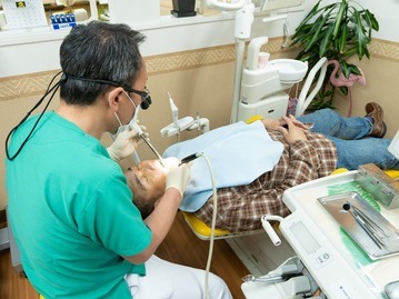 重度の歯周病に歯周組織の再生治療